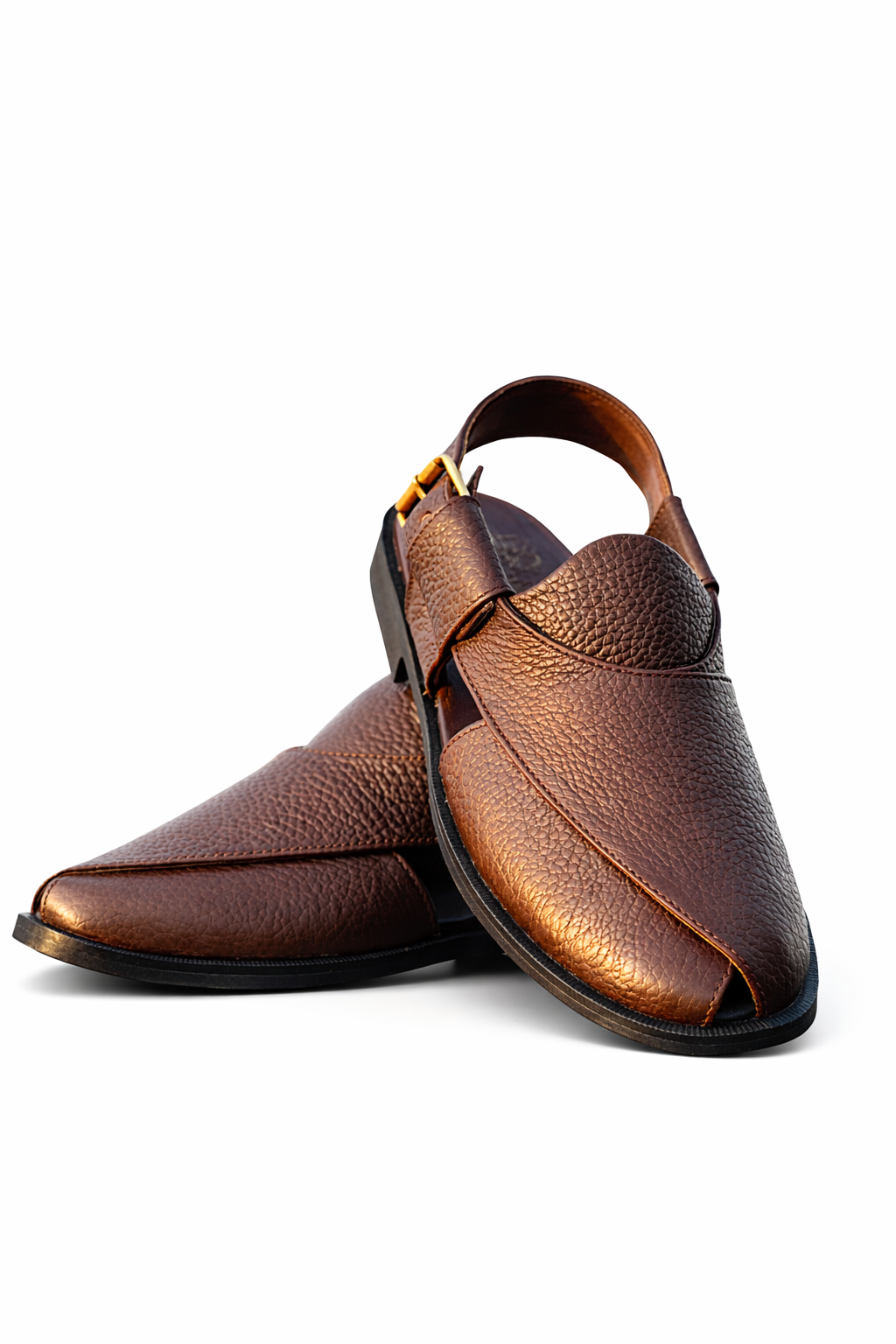 Leather Peshawari – Comfort & Class  - CP-116