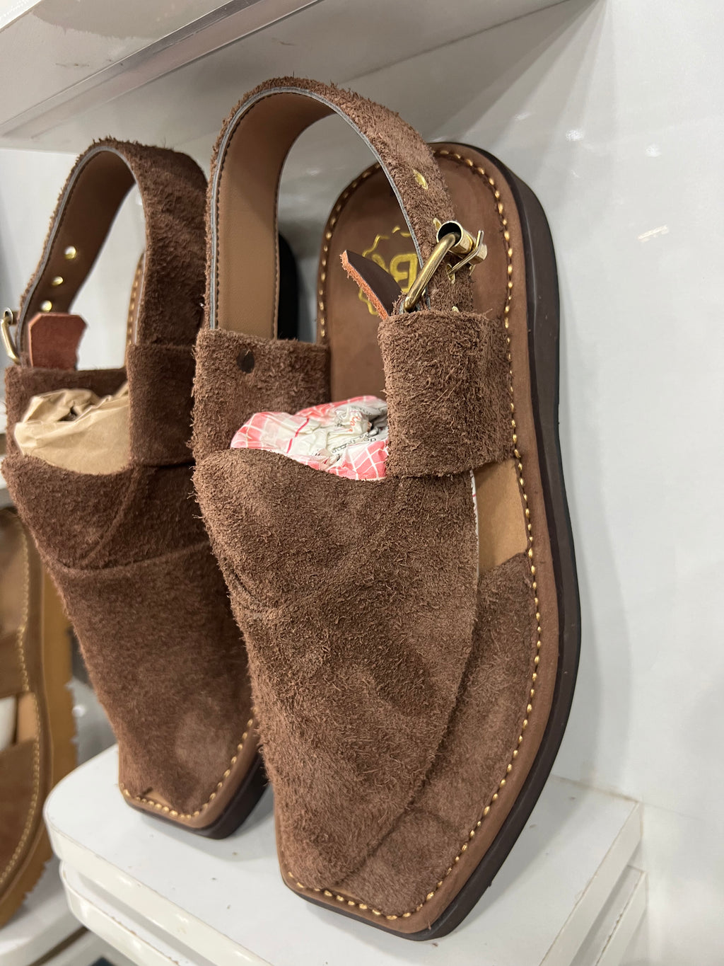 Peshawari chappal Suede - CP-101