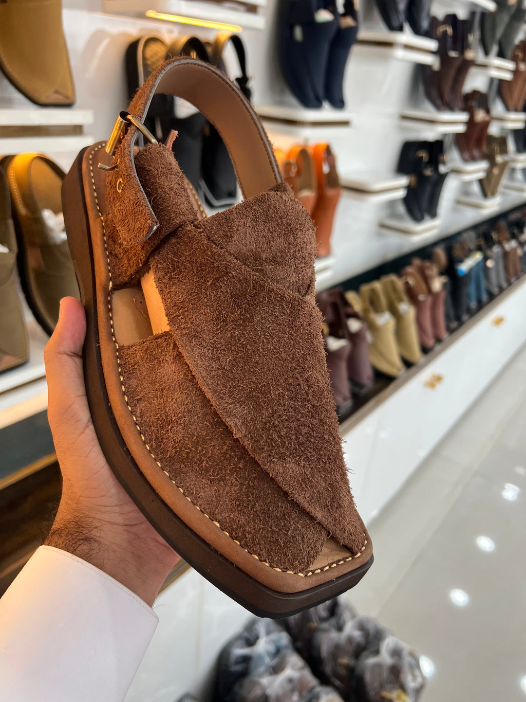 Peshawari chappal Suede - CP-101