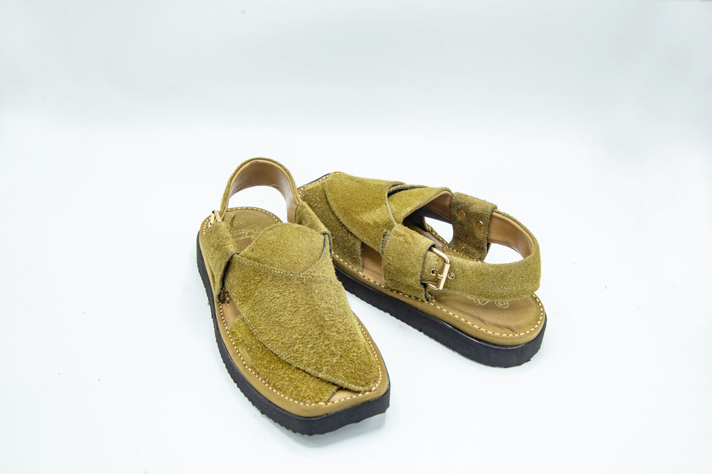 Peshawari chappal Suede  - CP-104